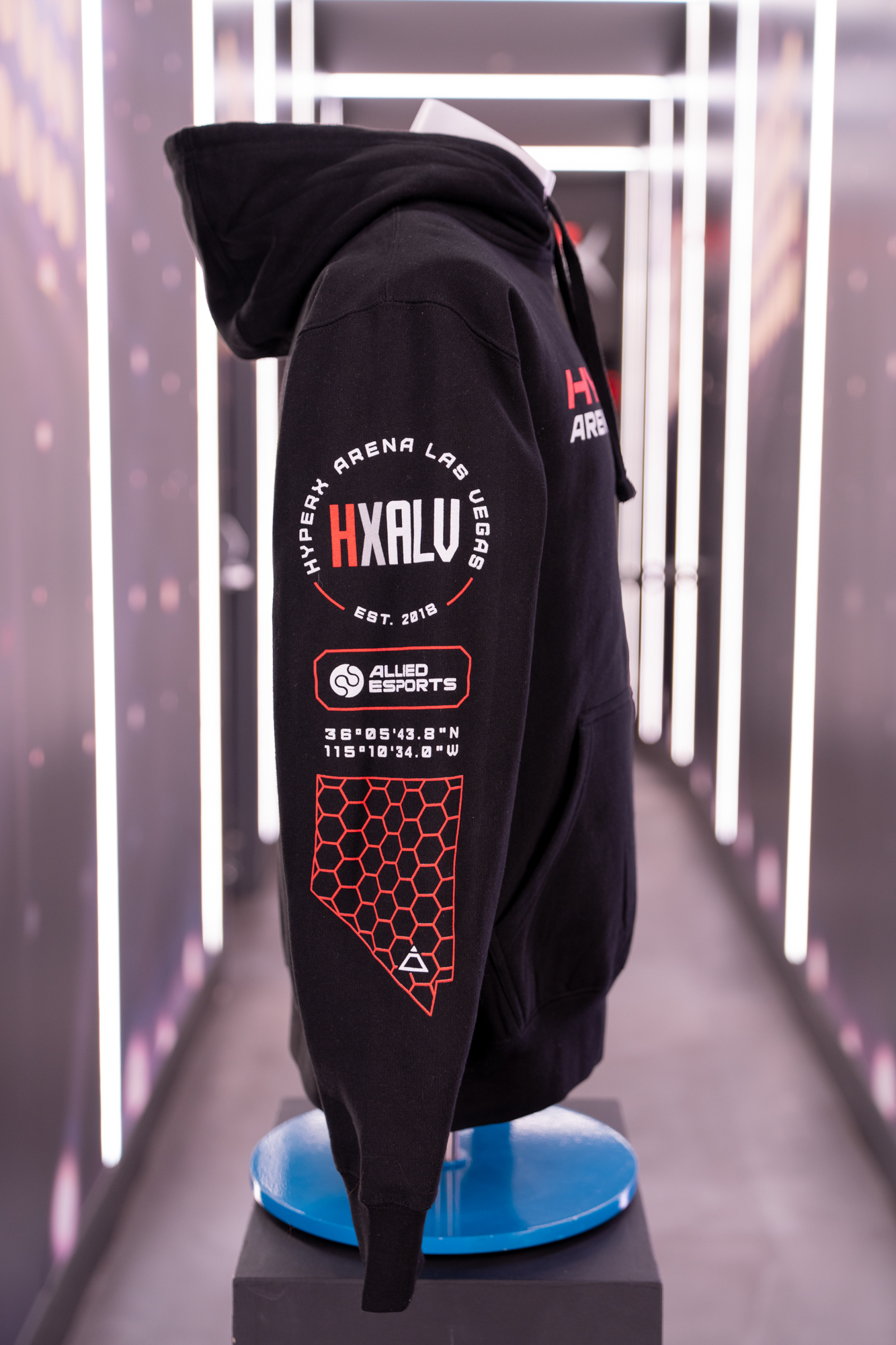 HX ARENA Hoodie - Black - Allied Gaming